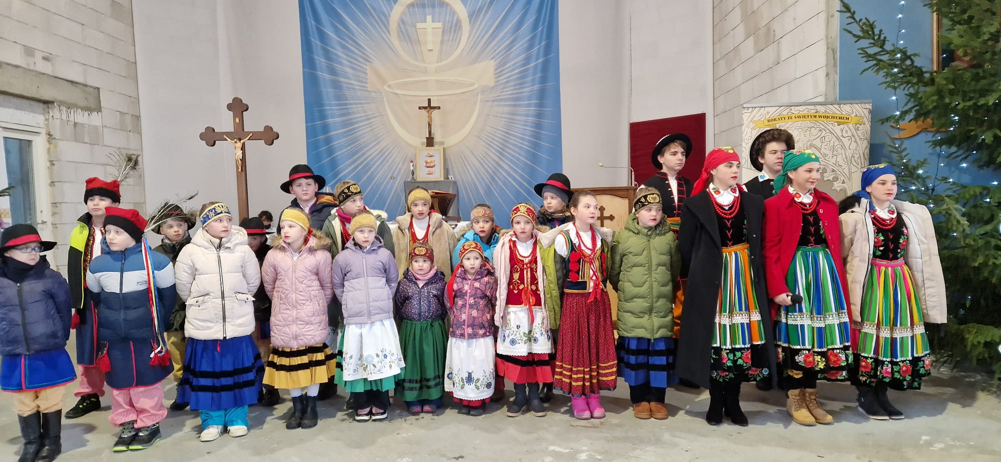 Koncert świąteczny w kościele w Juszkowie